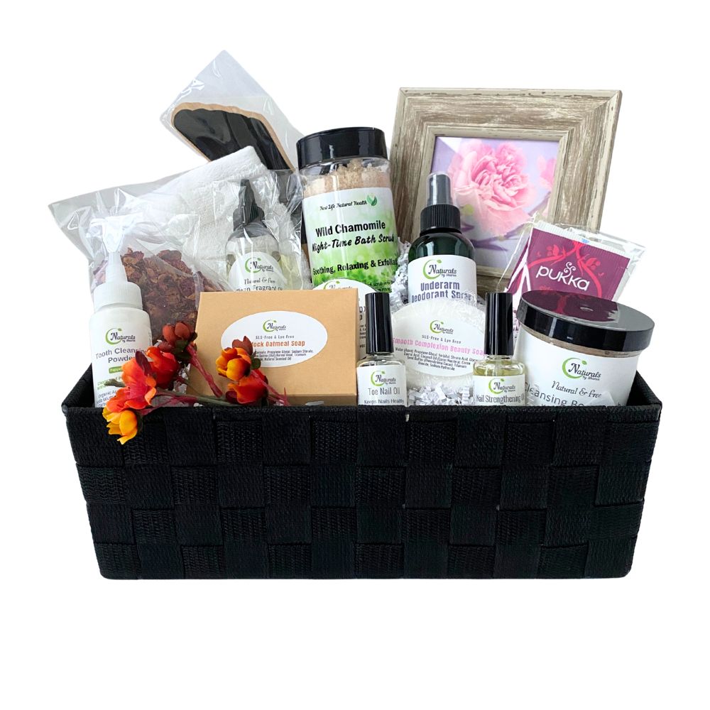 Luxury Natural Self Care Gift Basket