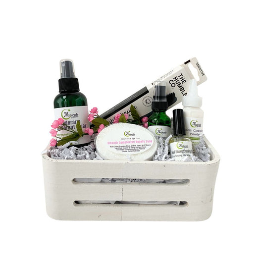 Natural Morning Routine Gift Basket