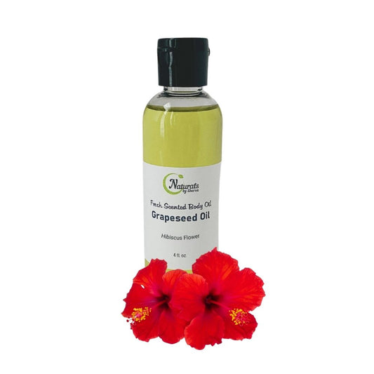 Grapeseed Body Oil - Hibiscus Flower